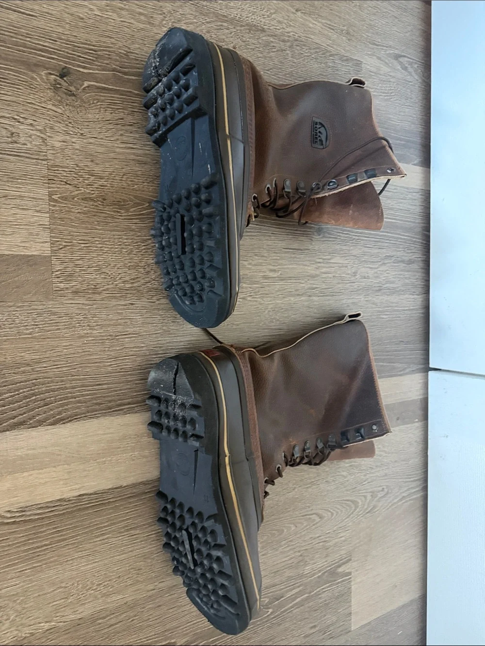 Sorel maverick pac boots Men’s wool liner water proof